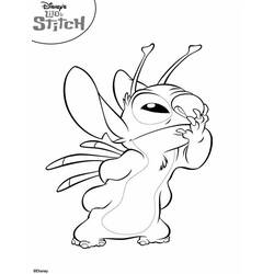 Malvorlage: Lilo & Stich (Animierte Filme) #44841 - Kostenlose Malvorlagen zum Ausdrucken