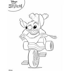 Malvorlage: Lilo & Stich (Animierte Filme) #44847 - Kostenlose Malvorlagen zum Ausdrucken