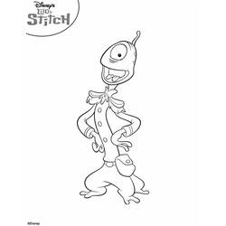 Malvorlage: Lilo & Stich (Animierte Filme) #44861 - Kostenlose Malvorlagen zum Ausdrucken