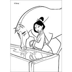 Malvorlage: Mulan (Animierte Filme) #133626 - Kostenlose Malvorlagen zum Ausdrucken
