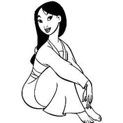 Malvorlage: Mulan (Animierte Filme) #133629 - Kostenlose Malvorlagen zum Ausdrucken