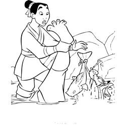 Malvorlage: Mulan (Animierte Filme) #133661 - Kostenlose Malvorlagen zum Ausdrucken