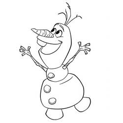 Malvorlage: Olaf (Animierte Filme) #170208 - Kostenlose Malvorlagen zum Ausdrucken