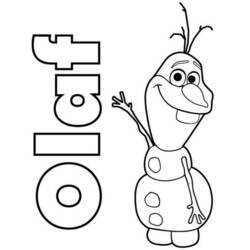 Malvorlage: Olaf (Animierte Filme) #170220 - Kostenlose Malvorlagen zum Ausdrucken