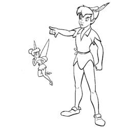 Malvorlage: Peter Pan (Animierte Filme) #128840 - Kostenlose Malvorlagen zum Ausdrucken