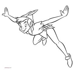 Malvorlage: Peter Pan (Animierte Filme) #128854 - Kostenlose Malvorlagen zum Ausdrucken