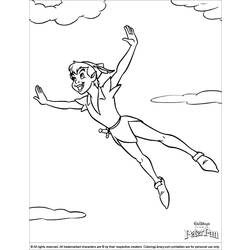 Malvorlage: Peter Pan (Animierte Filme) #128896 - Kostenlose Malvorlagen zum Ausdrucken