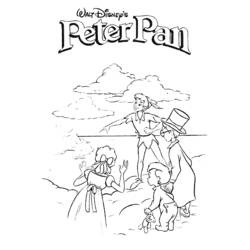 Malvorlage: Peter Pan (Animierte Filme) #128908 - Kostenlose Malvorlagen zum Ausdrucken