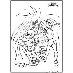 Malvorlage: Peter Pan (Animierte Filme) #128919 - Kostenlose Malvorlagen zum Ausdrucken