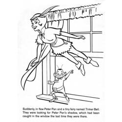 Malvorlage: Peter Pan (Animierte Filme) #128948 - Kostenlose Malvorlagen zum Ausdrucken