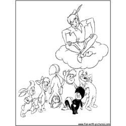 Malvorlage: Peter Pan (Animierte Filme) #129009 - Kostenlose Malvorlagen zum Ausdrucken