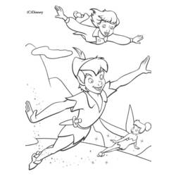 Malvorlage: Peter Pan (Animierte Filme) #129026 - Kostenlose Malvorlagen zum Ausdrucken