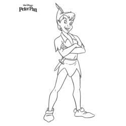 Malvorlage: Peter Pan (Animierte Filme) #129080 - Kostenlose Malvorlagen zum Ausdrucken