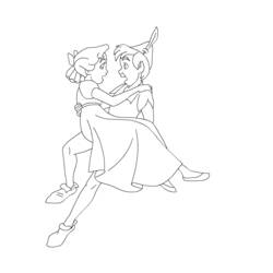 Malvorlage: Peter Pan (Animierte Filme) #129133 - Kostenlose Malvorlagen zum Ausdrucken