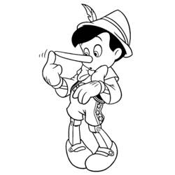 Malvorlage: Pinocchio (Animierte Filme) #132240 - Kostenlose Malvorlagen zum Ausdrucken