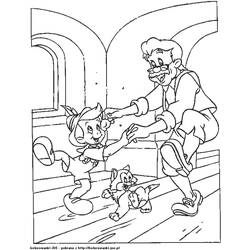 Malvorlage: Pinocchio (Animierte Filme) #132244 - Kostenlose Malvorlagen zum Ausdrucken