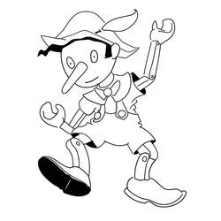 Malvorlage: Pinocchio (Animierte Filme) #132255 - Kostenlose Malvorlagen zum Ausdrucken