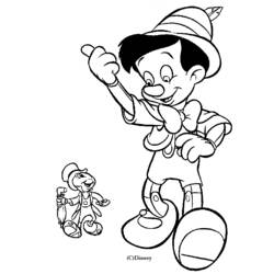 Malvorlage: Pinocchio (Animierte Filme) #132259 - Kostenlose Malvorlagen zum Ausdrucken