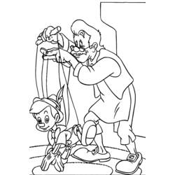Malvorlage: Pinocchio (Animierte Filme) #132261 - Kostenlose Malvorlagen zum Ausdrucken