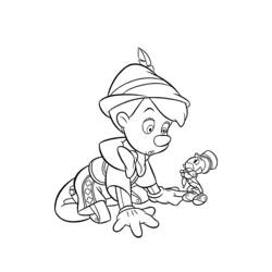 Malvorlage: Pinocchio (Animierte Filme) #132263 - Kostenlose Malvorlagen zum Ausdrucken
