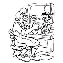 Malvorlage: Pinocchio (Animierte Filme) #132271 - Kostenlose Malvorlagen zum Ausdrucken
