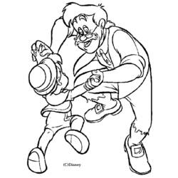 Malvorlage: Pinocchio (Animierte Filme) #132273 - Kostenlose Malvorlagen zum Ausdrucken