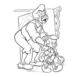 Malvorlage: Pinocchio (Animierte Filme) #132287 - Kostenlose Malvorlagen zum Ausdrucken
