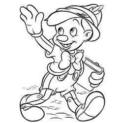 Malvorlage: Pinocchio (Animierte Filme) #132304 - Kostenlose Malvorlagen zum Ausdrucken