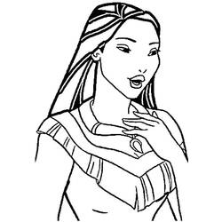 Malvorlage: Pocahontas (Animierte Filme) #131382 - Kostenlose Malvorlagen zum Ausdrucken