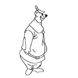 Malvorlage: Robin Hood (Animierte Filme) #133005 - Kostenlose Malvorlagen zum Ausdrucken