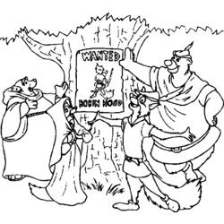 Malvorlage: Robin Hood (Animierte Filme) #133076 - Kostenlose Malvorlagen zum Ausdrucken