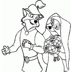Malvorlage: Robin Hood (Animierte Filme) #133181 - Kostenlose Malvorlagen zum Ausdrucken