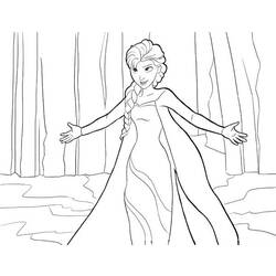 Malvorlage: Schneekönigin (Animierte Filme) #71814 - Kostenlose Malvorlagen zum Ausdrucken