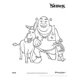 Malvorlage: Shrek (Animierte Filme) #115061 - Kostenlose Malvorlagen zum Ausdrucken