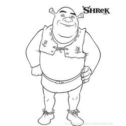 Malvorlage: Shrek (Animierte Filme) #115062 - Kostenlose Malvorlagen zum Ausdrucken