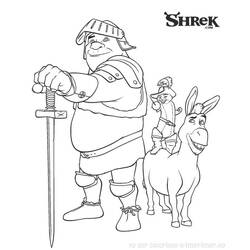 Malvorlage: Shrek (Animierte Filme) #115069 - Kostenlose Malvorlagen zum Ausdrucken