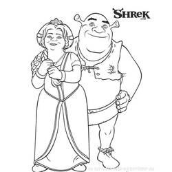 Malvorlage: Shrek (Animierte Filme) #115082 - Kostenlose Malvorlagen zum Ausdrucken