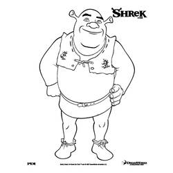 Malvorlage: Shrek (Animierte Filme) #115087 - Kostenlose Malvorlagen zum Ausdrucken