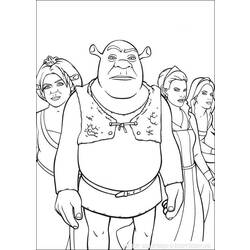 Malvorlage: Shrek (Animierte Filme) #115140 - Kostenlose Malvorlagen zum Ausdrucken