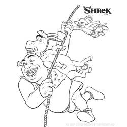 Malvorlage: Shrek (Animierte Filme) #115183 - Kostenlose Malvorlagen zum Ausdrucken