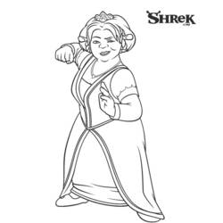 Malvorlage: Shrek (Animierte Filme) #115209 - Kostenlose Malvorlagen zum Ausdrucken