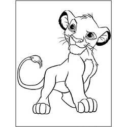 Malvorlage: Simba (Animierte Filme) #169992 - Kostenlose Malvorlagen zum Ausdrucken