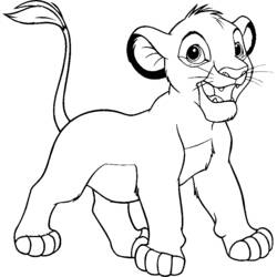 Malvorlage: Simba (Animierte Filme) #169999 - Kostenlose Malvorlagen zum Ausdrucken