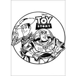 Malvorlage: Spielzeuggeschichte (Toy Story) (Animierte Filme) #72490 - Kostenlose Malvorlagen zum Ausdrucken