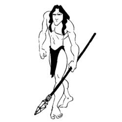 Malvorlage: Tarzan (Animierte Filme) #131109 - Kostenlose Malvorlagen zum Ausdrucken