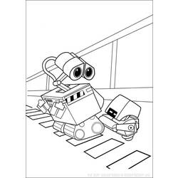 Malvorlage: Wall-E (Animierte Filme) #131999 - Kostenlose Malvorlagen zum Ausdrucken