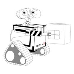 Malvorlage: Wall-E (Animierte Filme) #132023 - Kostenlose Malvorlagen zum Ausdrucken