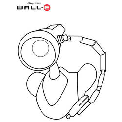 Malvorlage: Wall-E (Animierte Filme) #132028 - Kostenlose Malvorlagen zum Ausdrucken