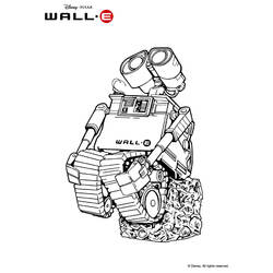 Malvorlage: Wall-E (Animierte Filme) #132052 - Kostenlose Malvorlagen zum Ausdrucken