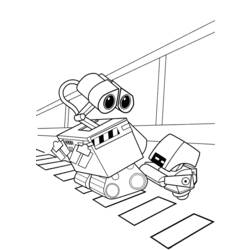 Malvorlage: Wall-E (Animierte Filme) #132099 - Kostenlose Malvorlagen zum Ausdrucken